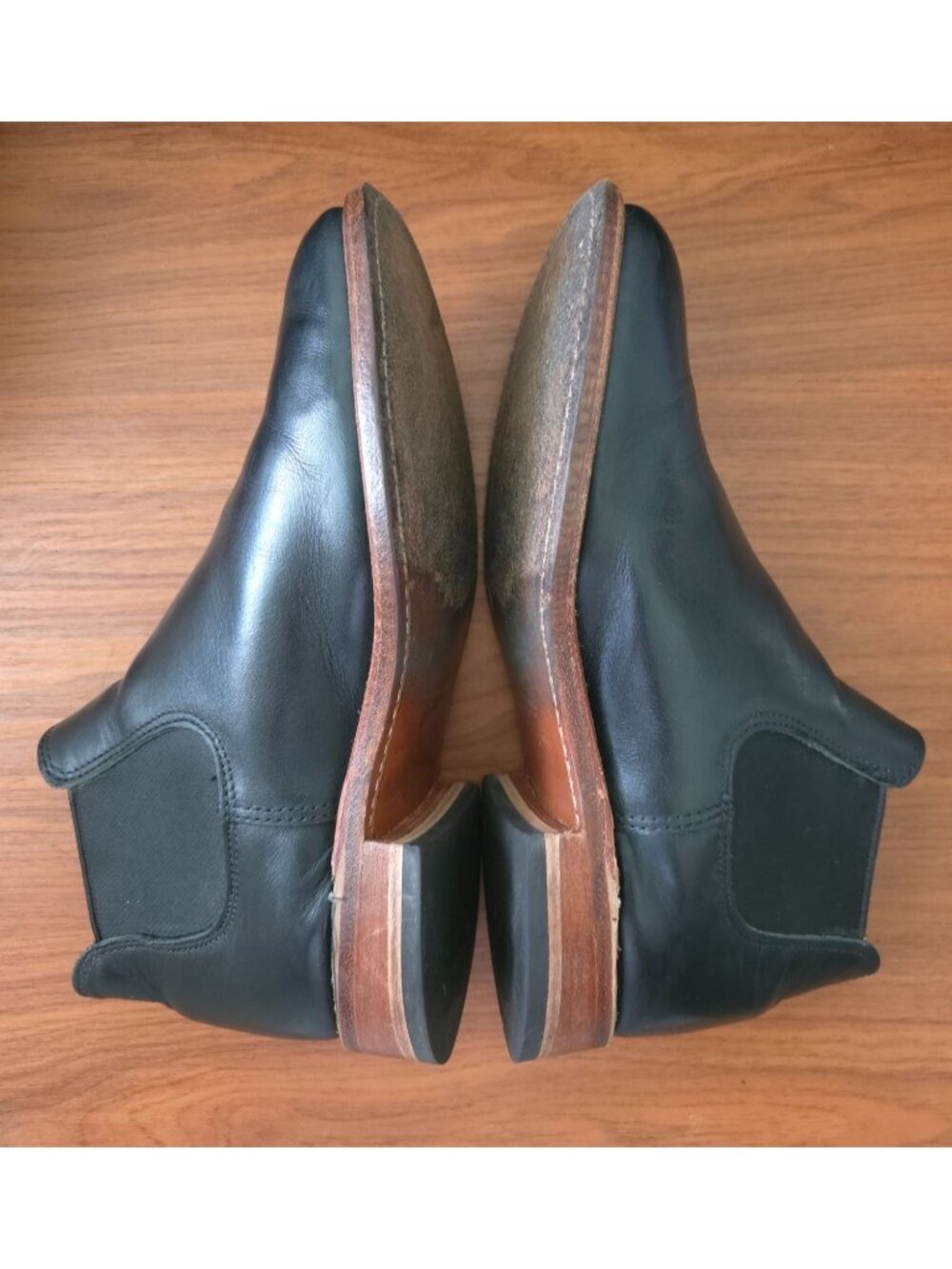 Red Wing Heritage Women's CAROL Chelsea Black Boundary Leather Boot Sz 8B (3461) - Picture 3 of 10
